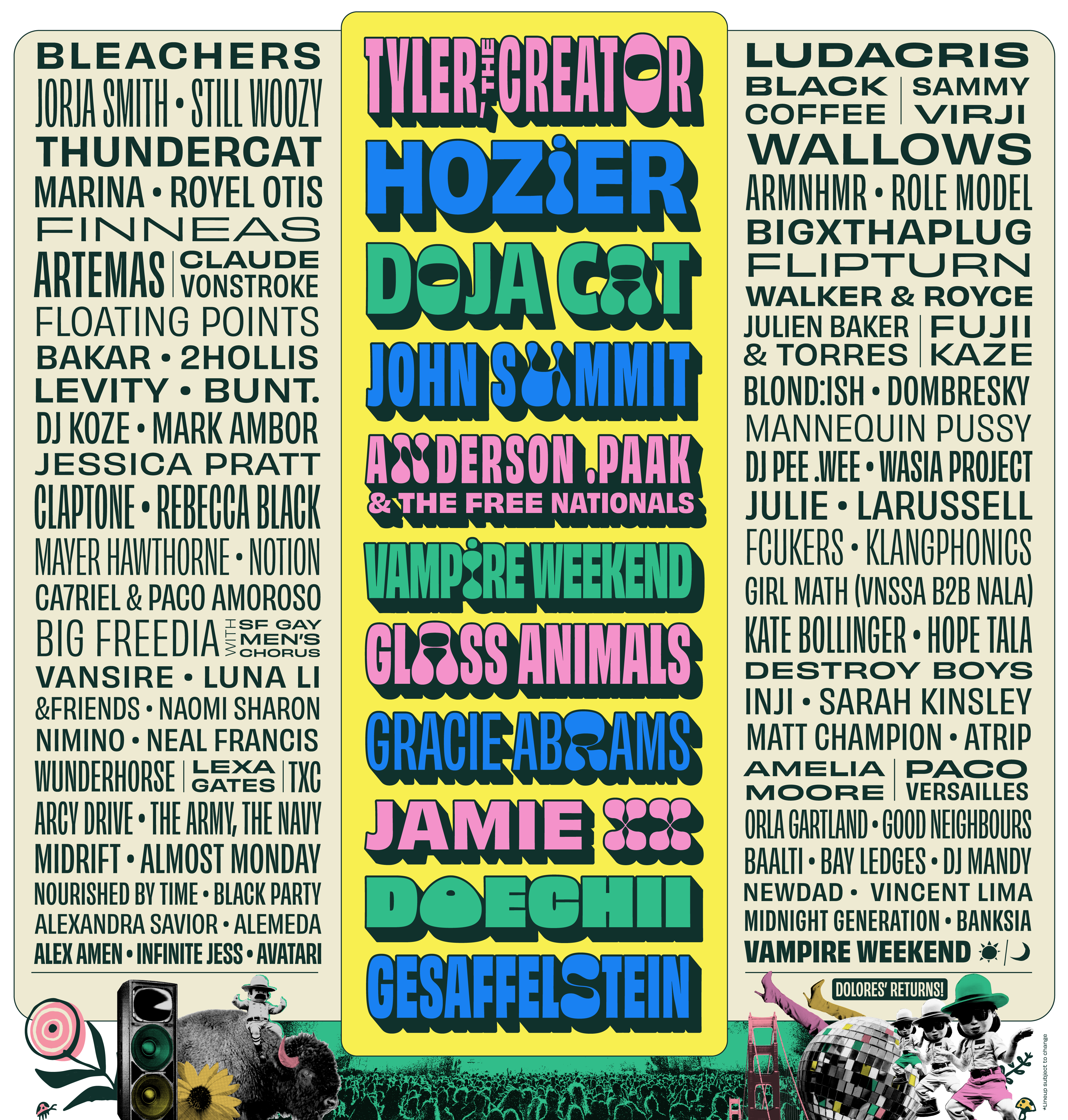 lineup